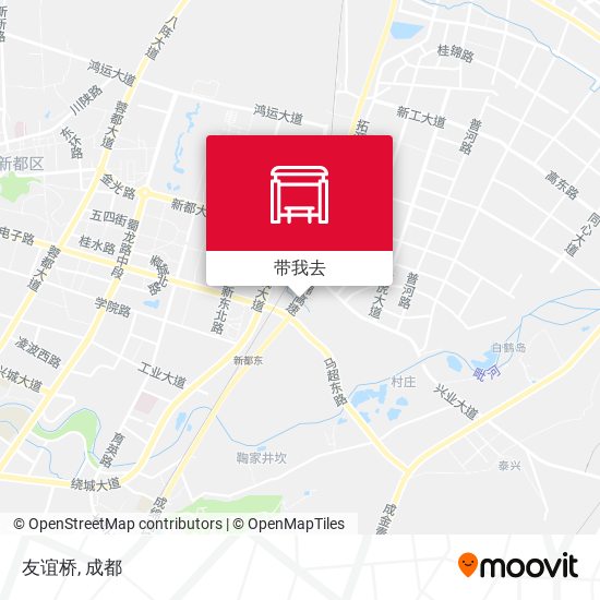友谊桥地图