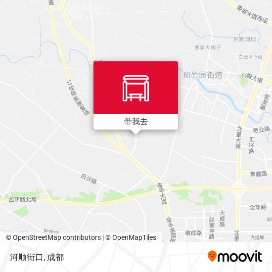 河顺街口地图