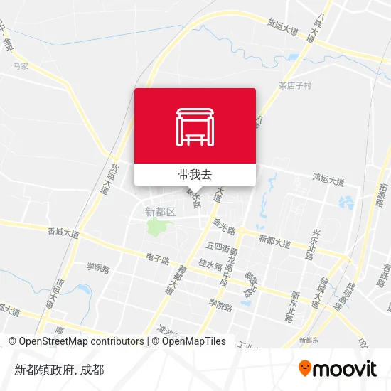 新都镇政府地图