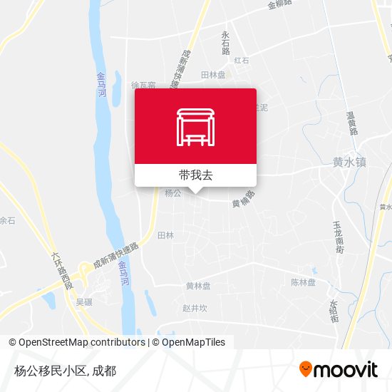 杨公移民小区地图