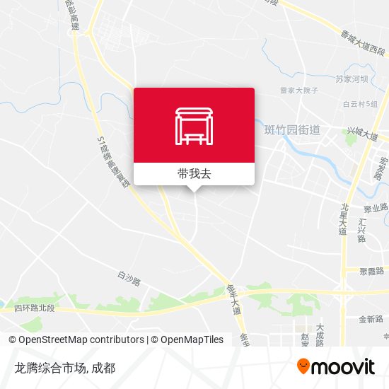 龙腾综合市场地图