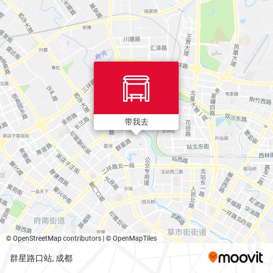 群星路口站地图