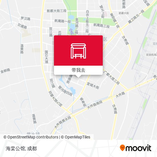 海棠公馆地图