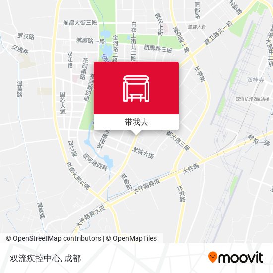 双流疾控中心地图