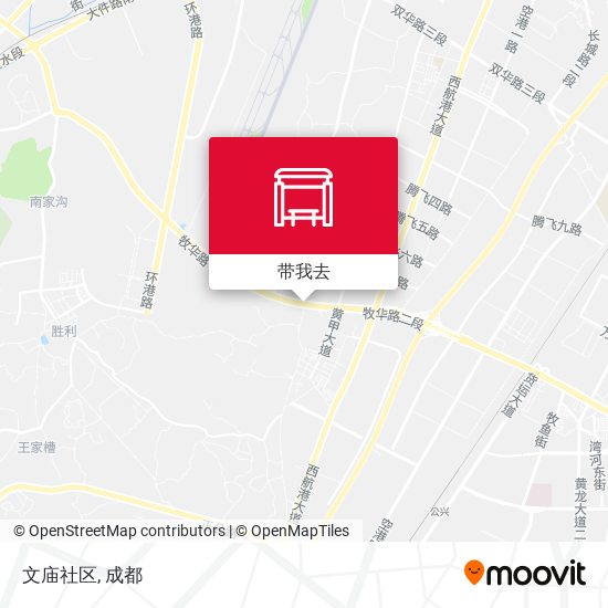 文庙社区地图