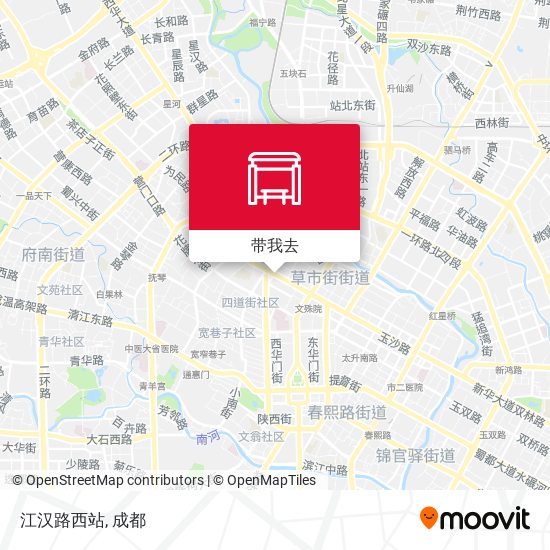 江汉路西站地图