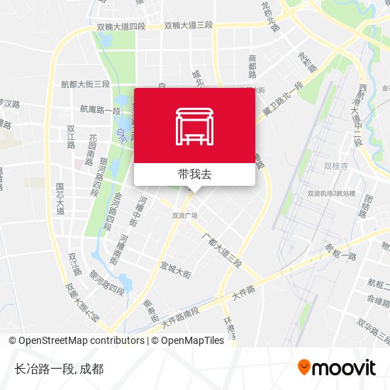长冶路一段地图