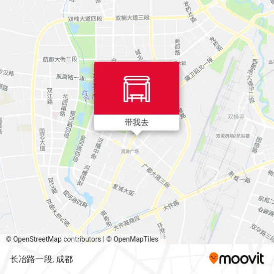 长冶路一段地图