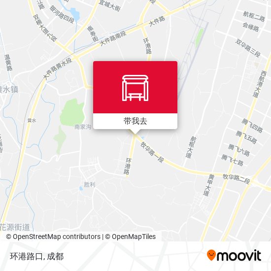 环港路口地图