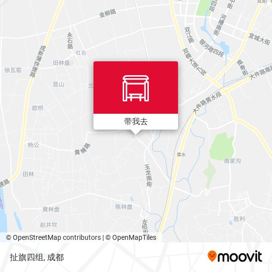 扯旗四组地图