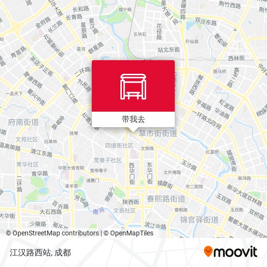 江汉路西站地图