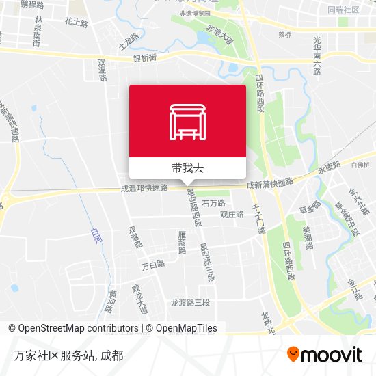 万家社区服务站地图
