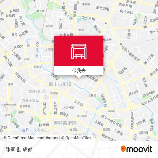 张家巷地图