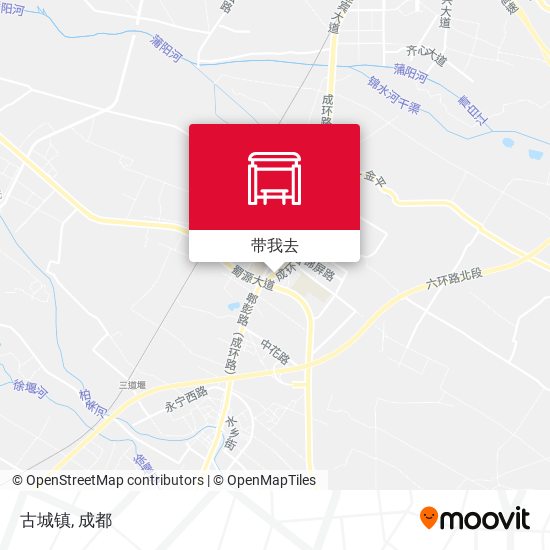 古城镇地图