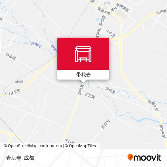 青塔寺地图