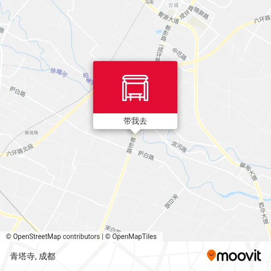 青塔寺地图