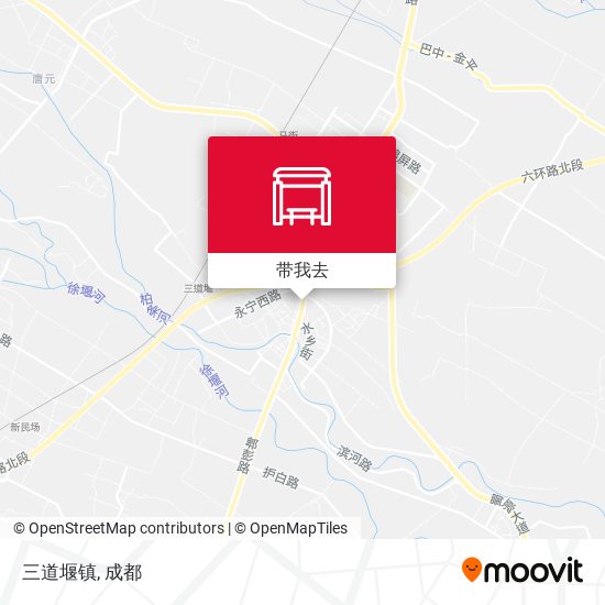 三道堰镇地图