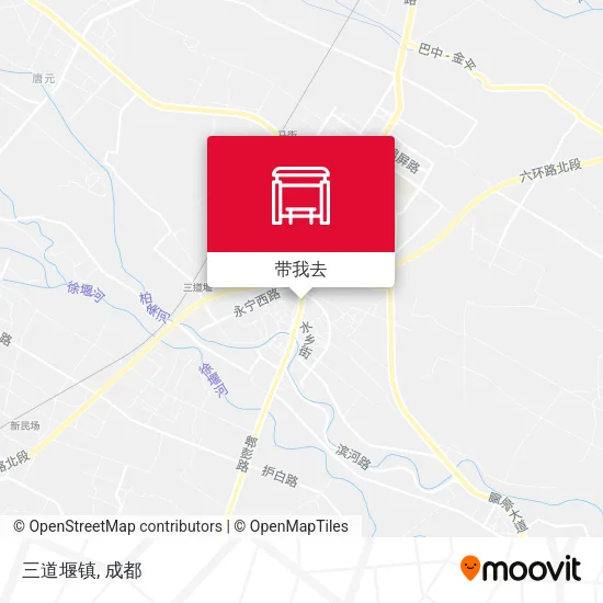 三道堰镇地图