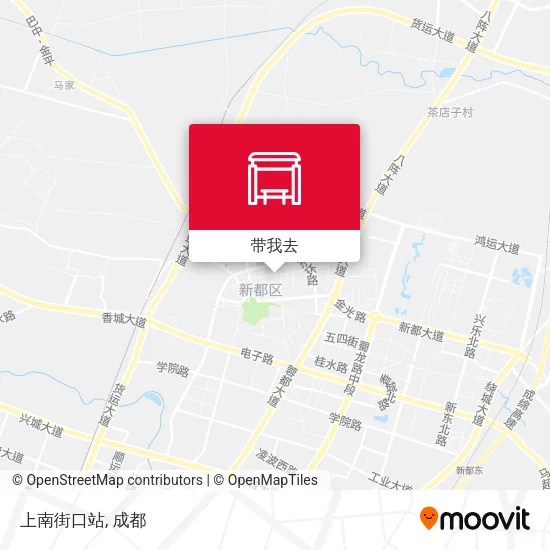 上南街口站地图