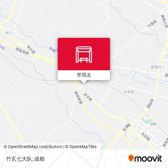 竹瓦七大队地图