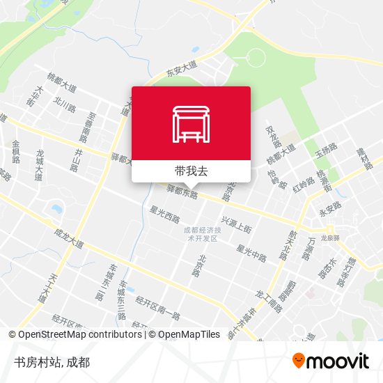 书房村站地图