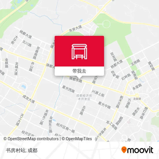 书房村站地图