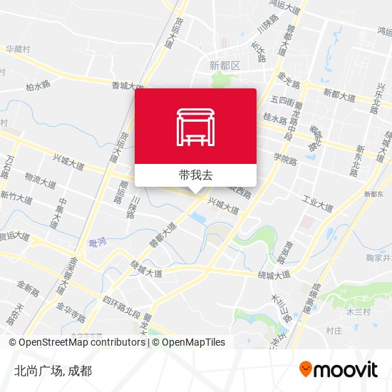 北尚广场地图