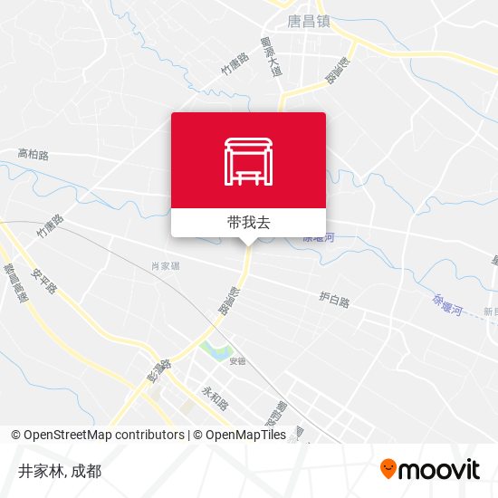 井家林地图