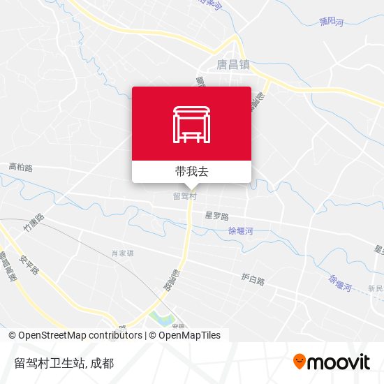 留驾村卫生站地图
