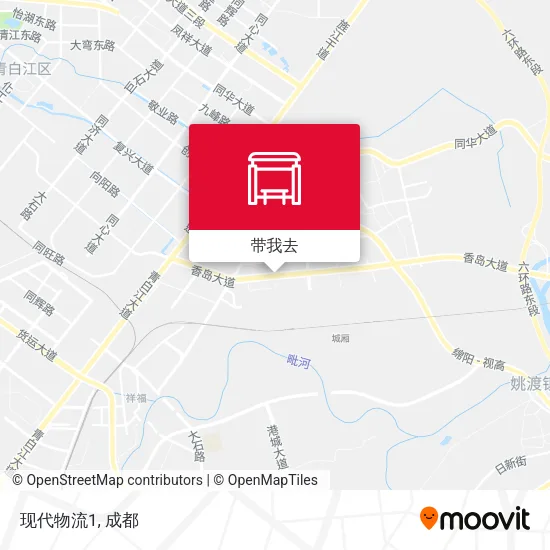 现代物流1地图