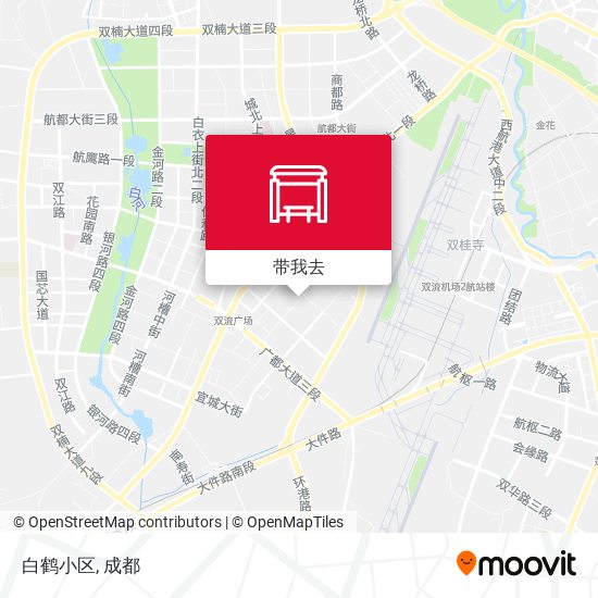 白鹤小区地图