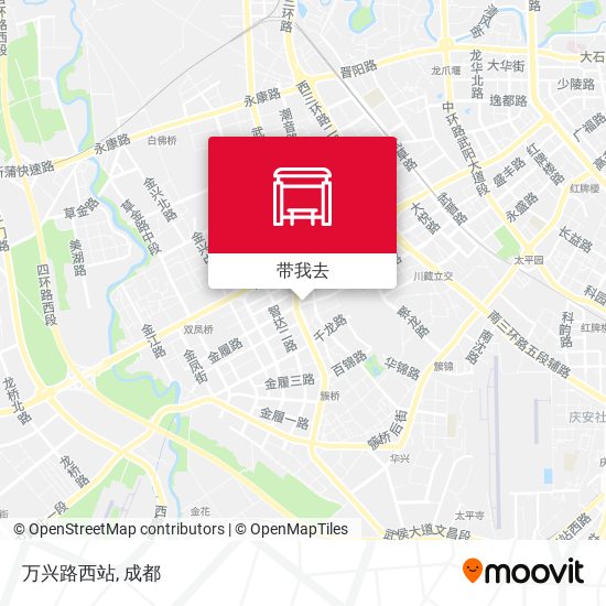 万兴路西站地图