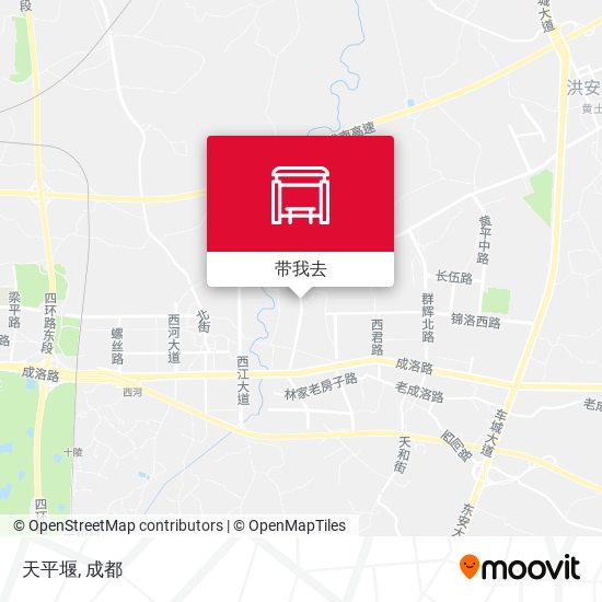 天平堰地图