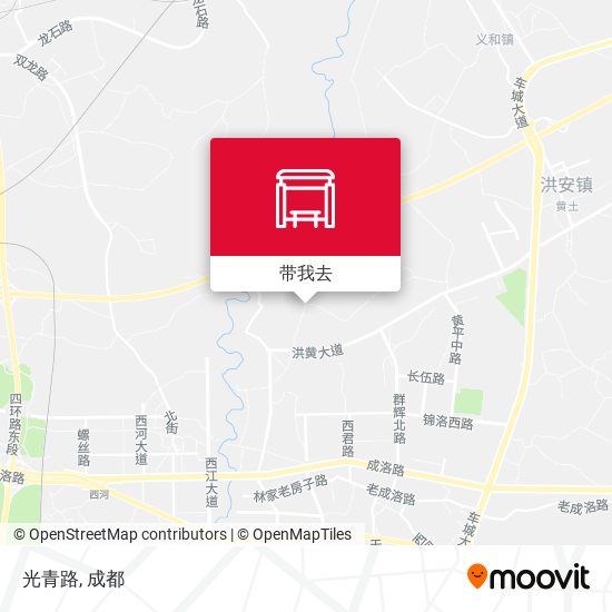 光青路地图