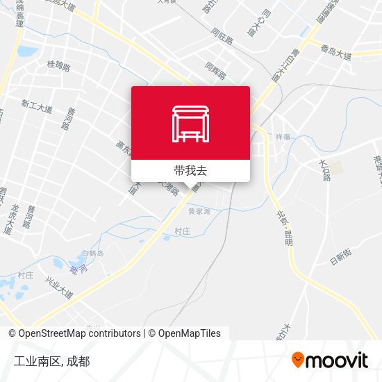 工业南区地图