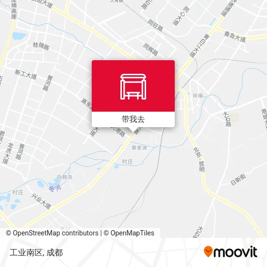 工业南区地图