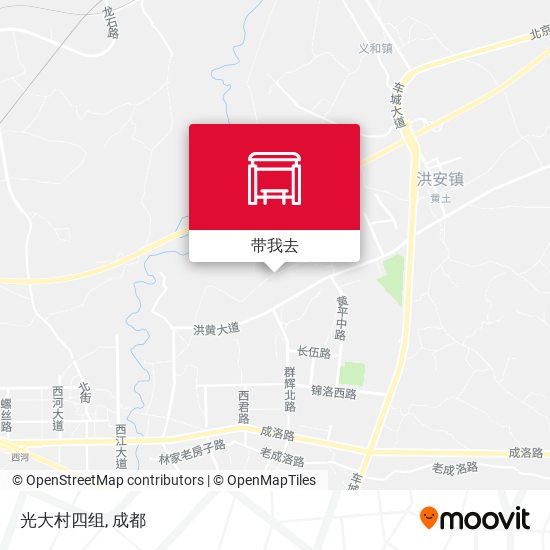光大村四组地图