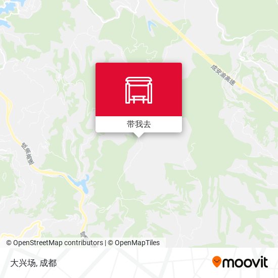 大兴场地图