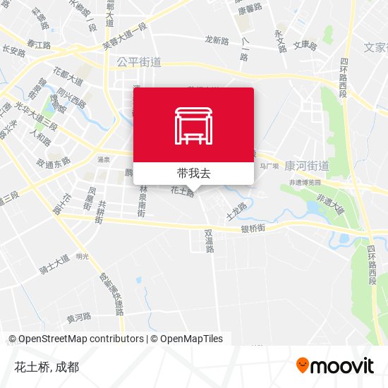 花土桥地图