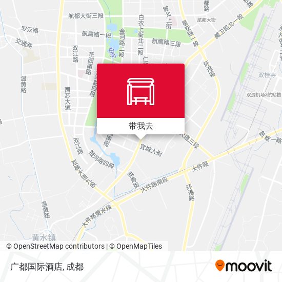 广都国际酒店地图