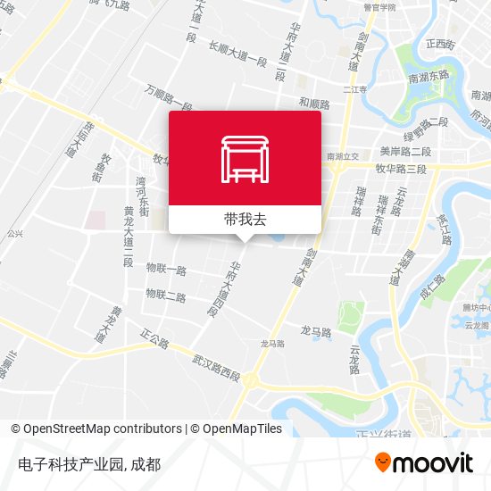 电子科技产业园地图