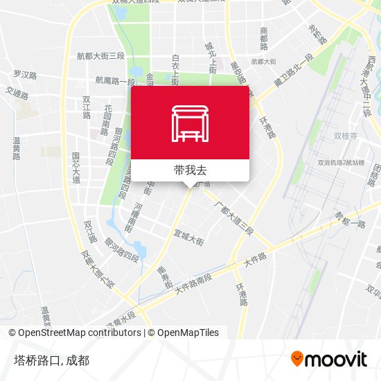 塔桥路口地图