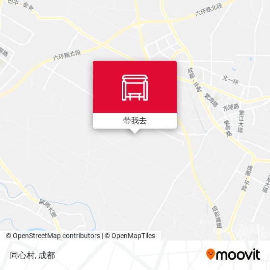 同心村地图