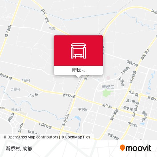 新桥村地图