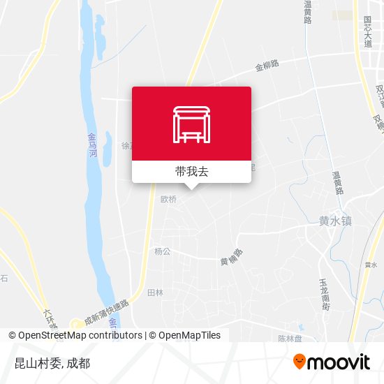 昆山村委地图