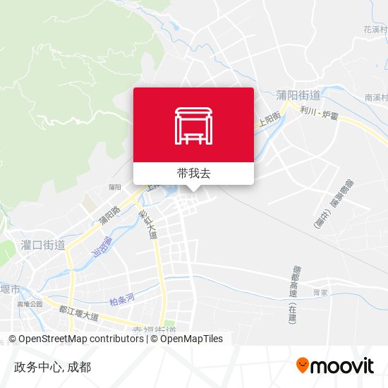 政务中心地图