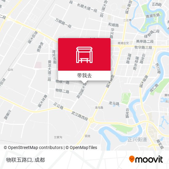 物联五路口地图