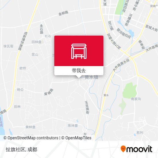 扯旗社区地图