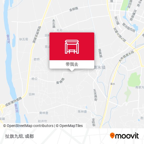 扯旗九组地图