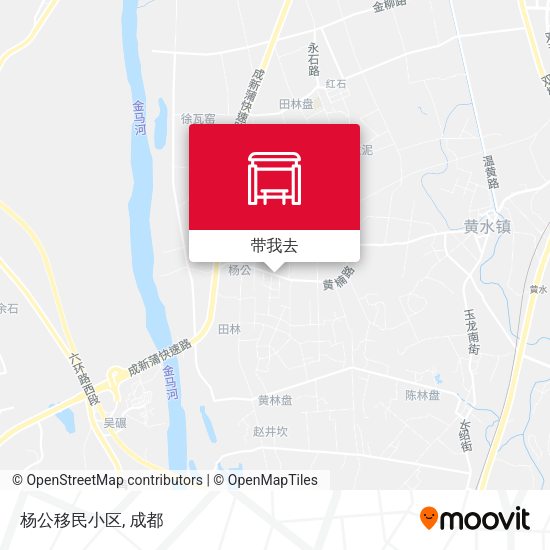 杨公移民小区地图